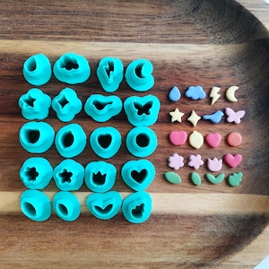 Mini lerskärare, set, 20 delar