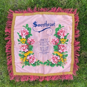 50s Souvenir Pillow - Etsy