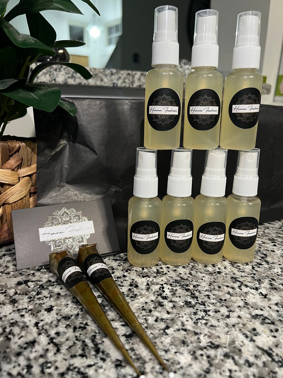 Henna Sealant Spray Etsy