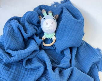 Muslin Blanket Baby Shower Gift Newborn Gift Toddler Blanket Muslin Swaddle  Cotton Baby Blanket Baby Girl Blanket Baby Boy Blanket