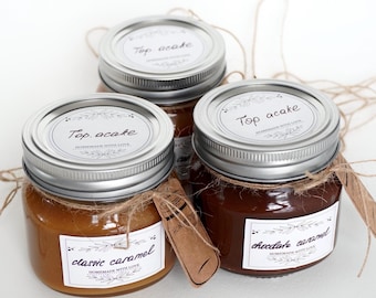 Hand Crafted Caramel: Natural Ingredients, 8 oz