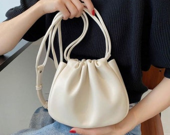 Small Crossbody Bucket Bag