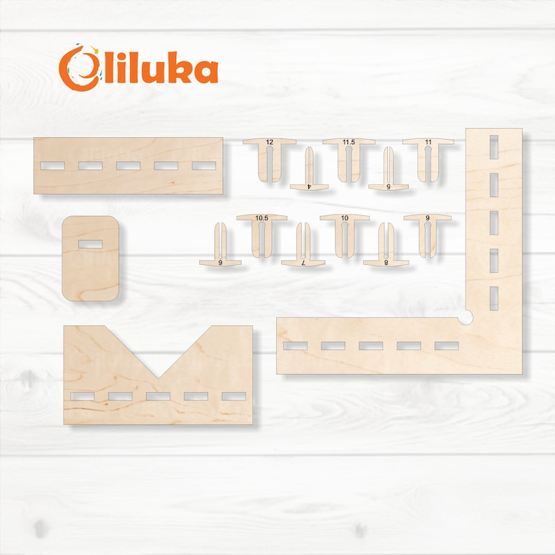 Bed Pins Multiple Sized, Laser Hold Down Pins, Cnc Laser Cut
