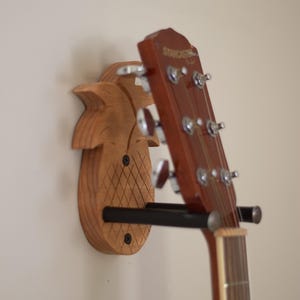 Supporto da parete per chitarra a forma di ananas unico