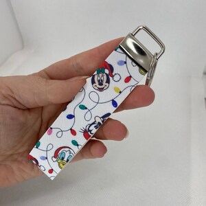 Christmas Disney key fob