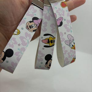 Flower Disney key fob