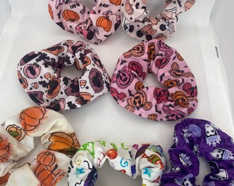 Halloween surprise scrunchies