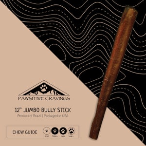 12″ Jumbo Bully Stick Dog Treat