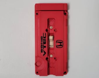 Honda VTEC Light Switch Plate/Cover (Honda VTEC Valve Cover Light Switch)