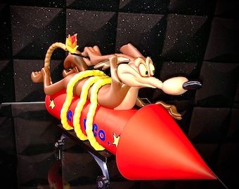 Coloriage Looney Tunes Bip Bip et Coyote - télécharger et imprimer