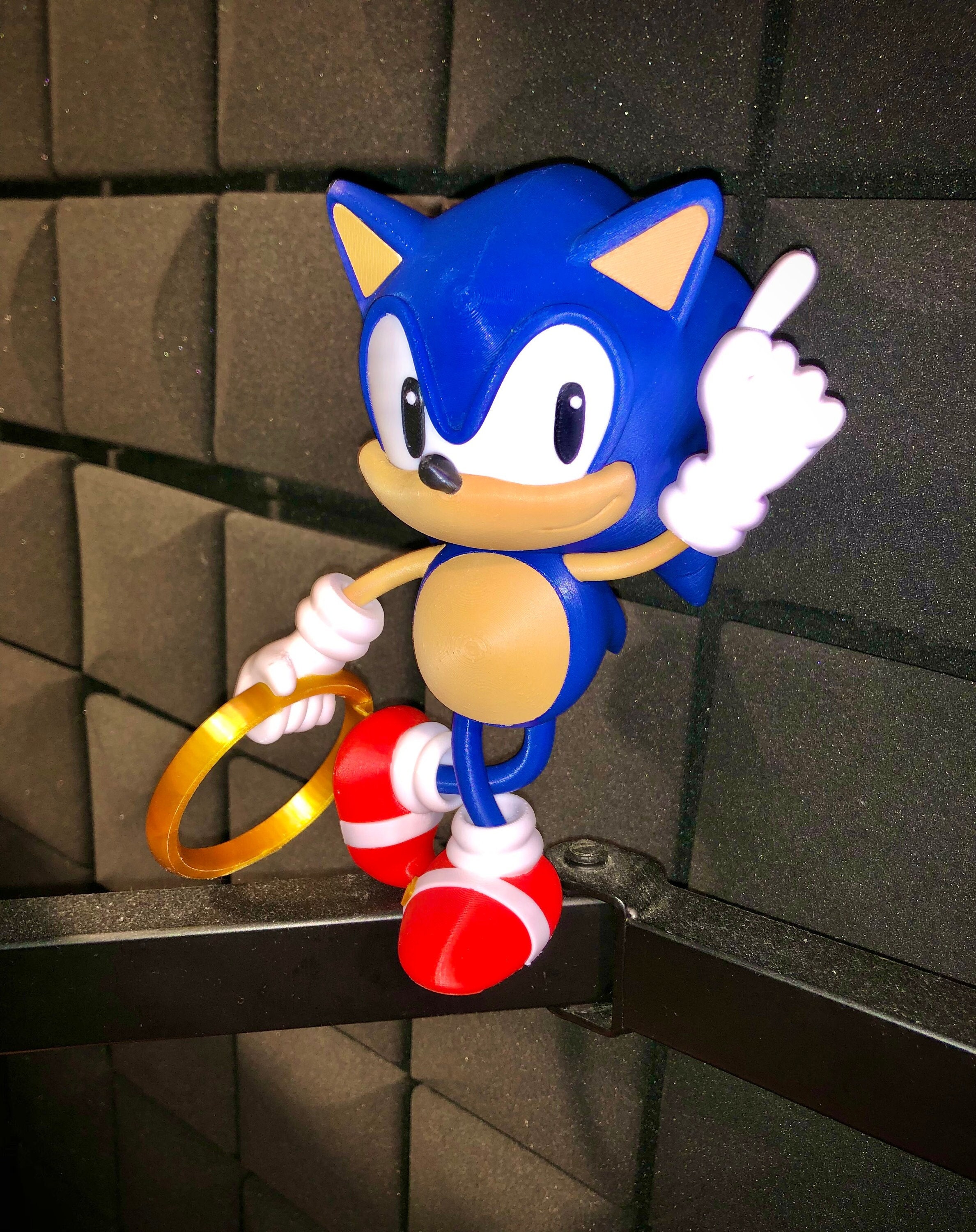 Custom Plush Just Like Dark Sonic the Sonic X the Dark Brotherhood Inspired  by funmade Handmade Fro Mthe Drawing to Order. 