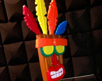 aku/aku！キャンバスアート Aku Aku Sticker - Akira Gallery