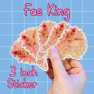Roi Fae || Sticker fée-noyau de fée