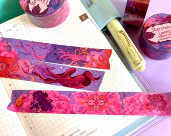 Starcrossed Lovers-Fantasy DnD Washi Tape