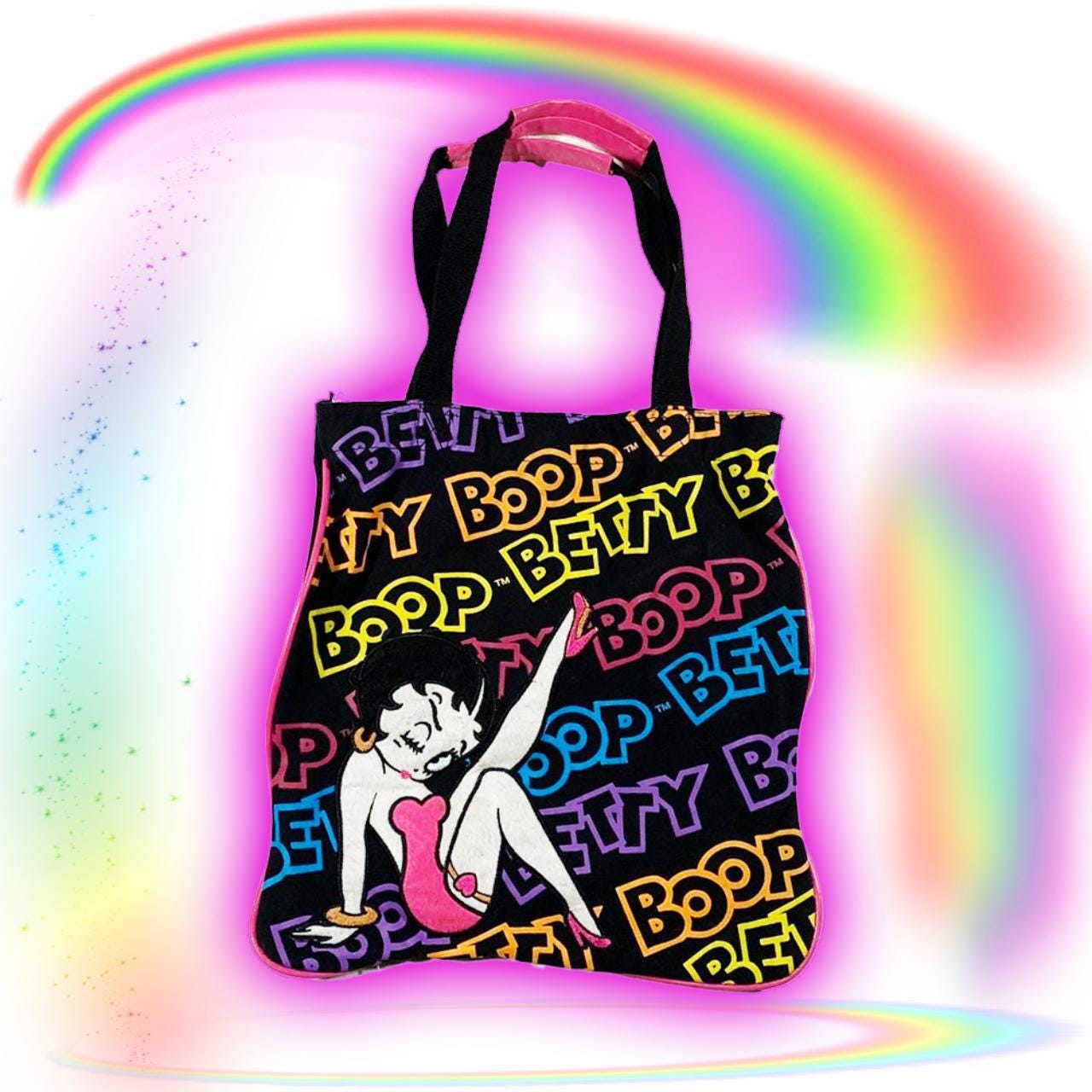 Super Cute and Colorful 90s / 2000s Y2k Betty Boop Tote Bag 