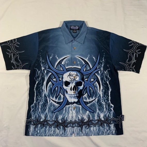 Light up biohazard t-shirt - Gem Light up biohazard t-shirt - Gem