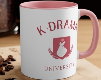 Korean Drama Coffee Mug, Korean Mug, KPop Lover Mug, KDrama Addict Gift, KDrama Mug, Kdrama Cup, Kdrama Gift