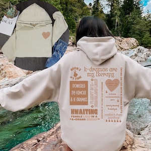 koreanisches Drama ästhetik Hoodie, Kdrama Zitate Shirt, Kdrama Pullover, Kpop Geschenke, koreanischer Stil, koreanische Ästhetik, K-Drama Fan Geschenke