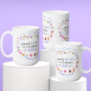 Korean Drama Coffee Mug, Korean Mug, KPop Lover Mug, KDrama Addict Gift, KDrama Mug, Kdrama Cup, Kdrama Gift