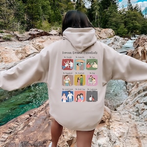 KDrama Essentials Hoodie, koreanisches Drama Hoodie, K-Drama-Liebhaber-Pullover, koreanischer Liebhaber-Hoodie, Kpop-Kapuzenpullover, Kdrama-Addict-Geschenk, Kdrama-Kleidung
