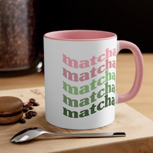 Matcha Mug, Matcha Lover, Matcha Latte, Green Tea Mug, Matcha Gift