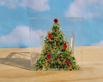 Christmas Tree Votive Candle Holder