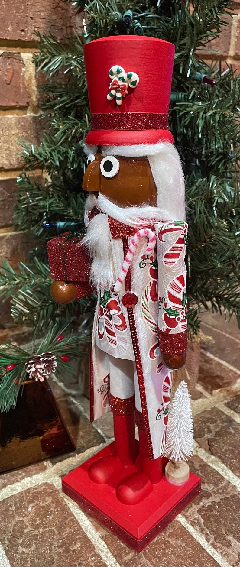 Handcrafted African American Nutcracker, African American Nutcracker