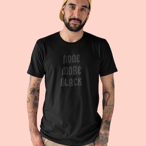 None More Black, This is Spinal Tap T-shirt, Smell the glove, funny movie t-shirt