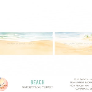 Retro Surfing Beach Watercolor Clipart PNG Digital Download | Pastel Beach Surfing Van Clipart | Surf's Up The Big One Birthday Clipart