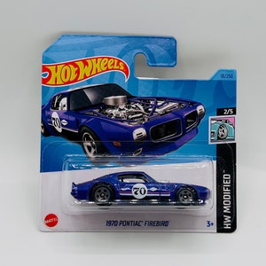 1970 Pontiac Firebird - Hot Wheels Modified edition, Custom american muscle car, Diecast miniature coupe model, Collectible mini automobile