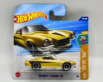 シボレー カマロ Iroc-Z ホットホイール (カスタム リアル ラバー