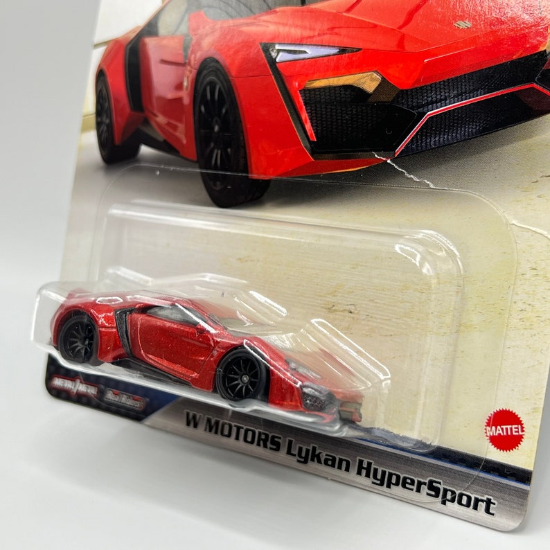 W Motors Lykan Hypersport Hot Wheels Premium, Fast & Furious Rare
