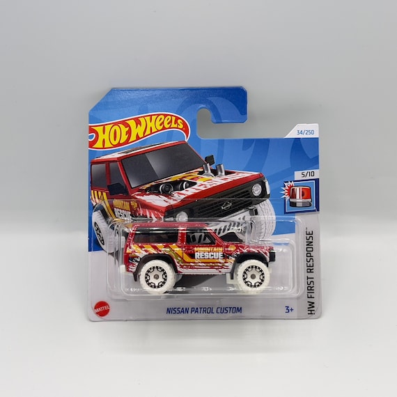 Nissan Patrol Custom Hot Wheels First Response Diecast Mountain Rescue SUV Miniature Custom Toy Car Collectible Rare Offroad Vehicle Etsy Canada