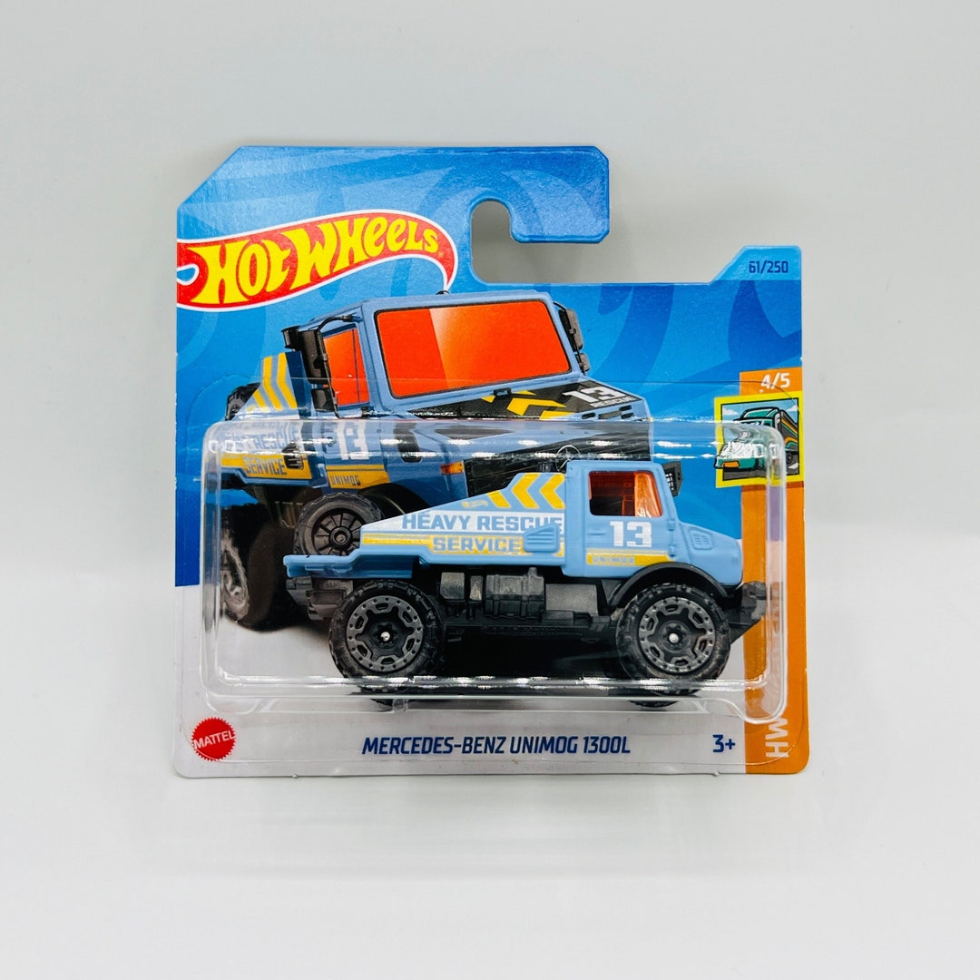 Mercedes Benz Unimog 1300L: Hot Wheels Haulers Diecast Rescue