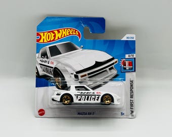 トミカ マツダ サバンナ RX-7 レーシングカー 74 ホワイト