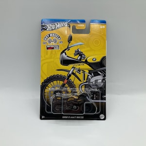 BMW R nineT Racer - Hot Wheels Motorcycle Club, Diecast caferacer motorbike, Miniature toy motorcycle, Collectible rare mattel streetbike