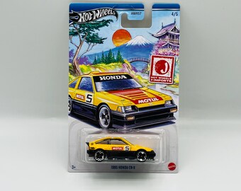 Hotwheels J-imports 1985 Honda CR-X HWR57 - Etsy