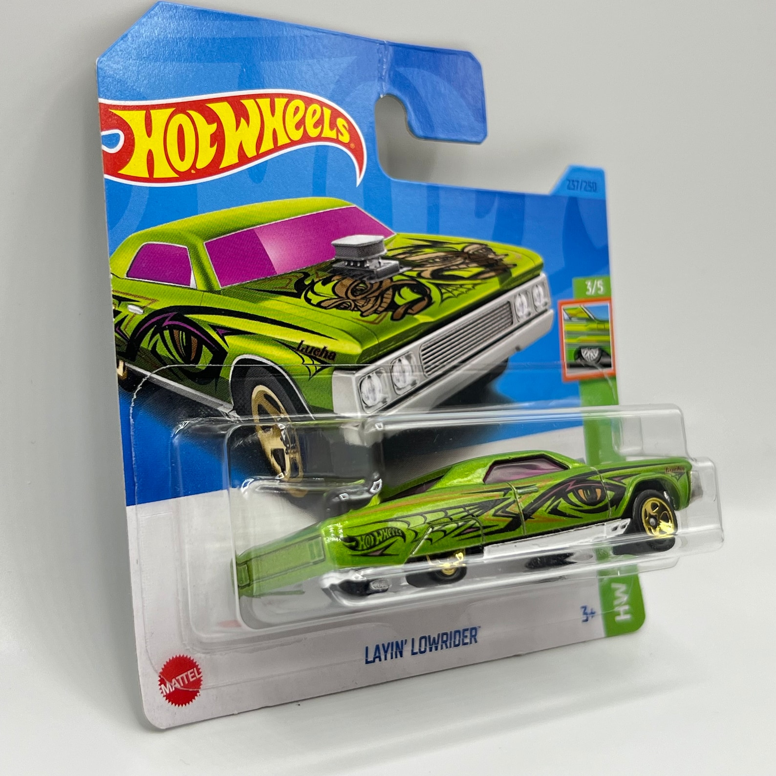 Layin' Lowrider Hot Wheels Slammed Edition, Iconic American Car With