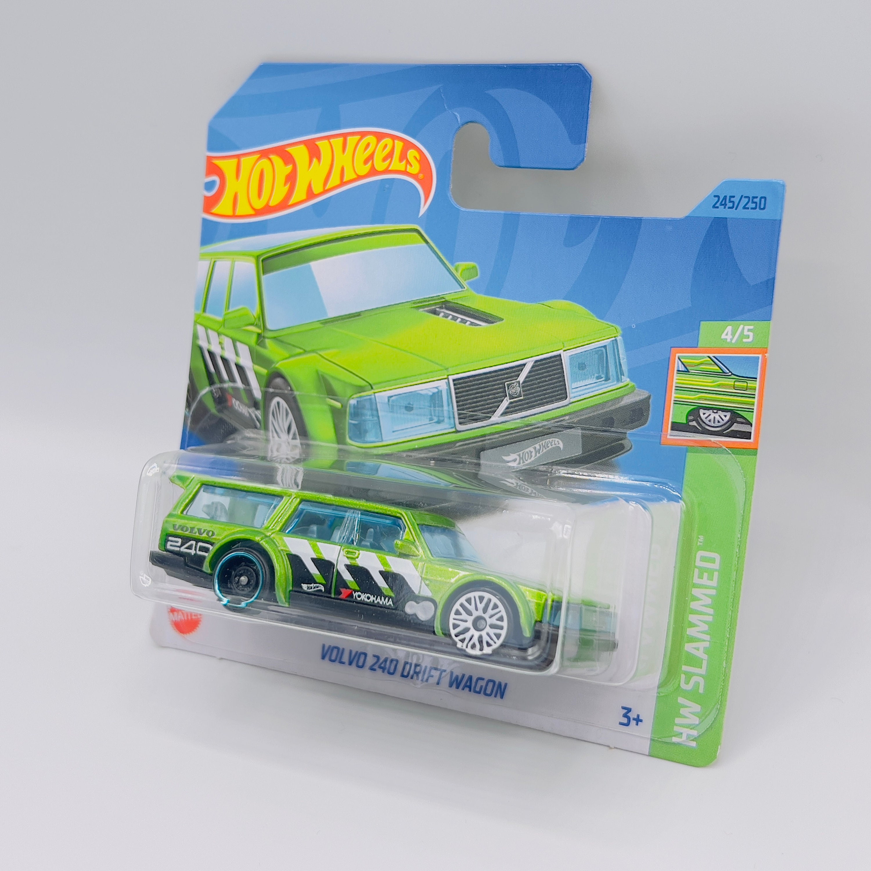 ミニカー Hot Wheels Volvo 240 Drift Wagon Hot Wheels Volvo 240 Drift Wagon HW Slammed Kids Model