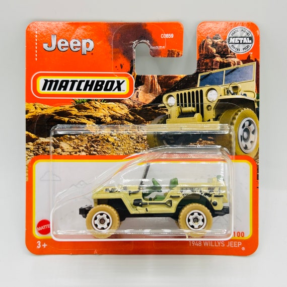 SCHUCO PICCOLO Willy's Jeep mit Anhanger ミニカー