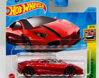 Hot Wheels マテルエリート1/43 ランボルギーニ レヴェントン Hot Wheels Lamborghini Reventon 60th Anniversary Exotics Red