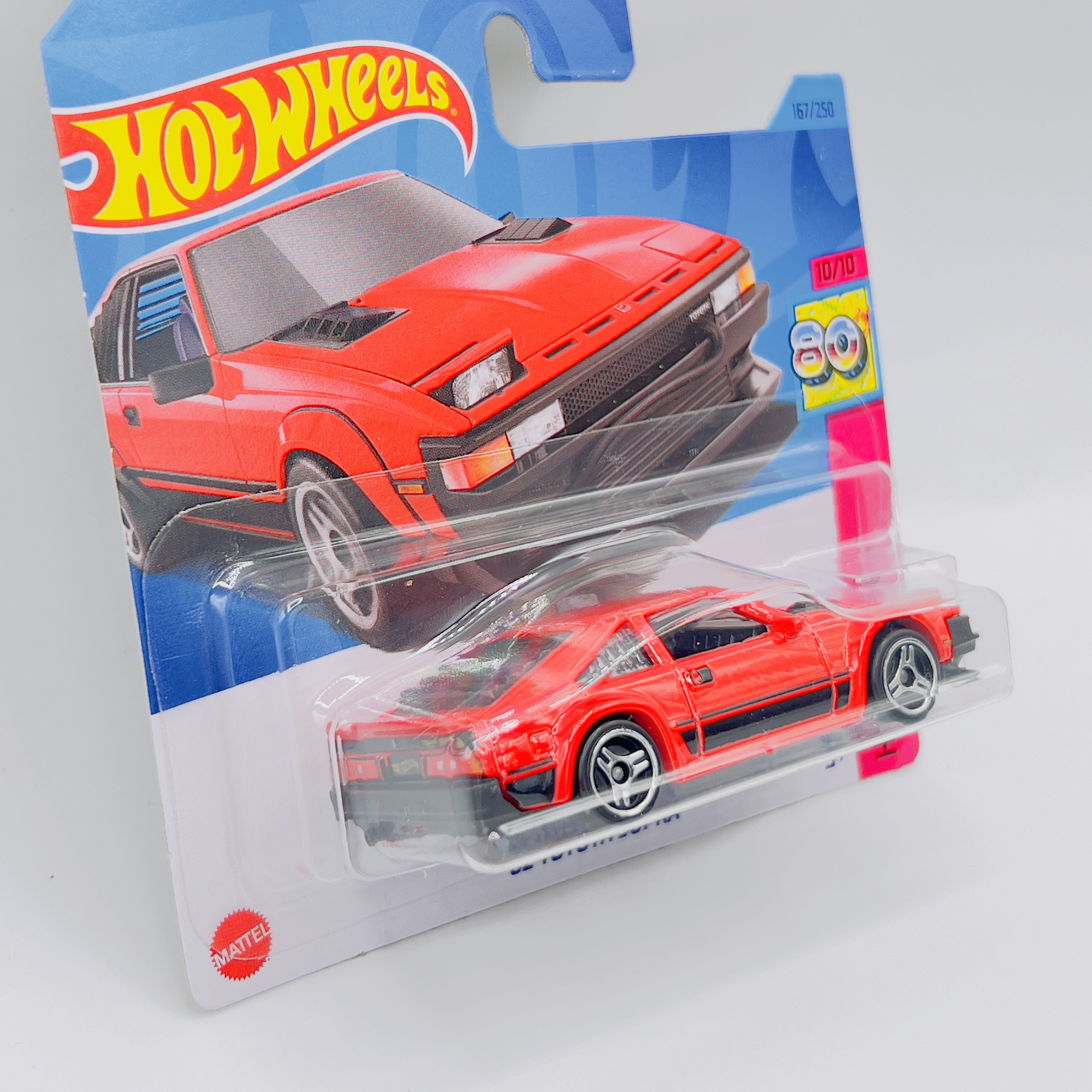 1982 Toyota Supra Hot Wheels the 80s Series, Rare Find Retro Racing Car