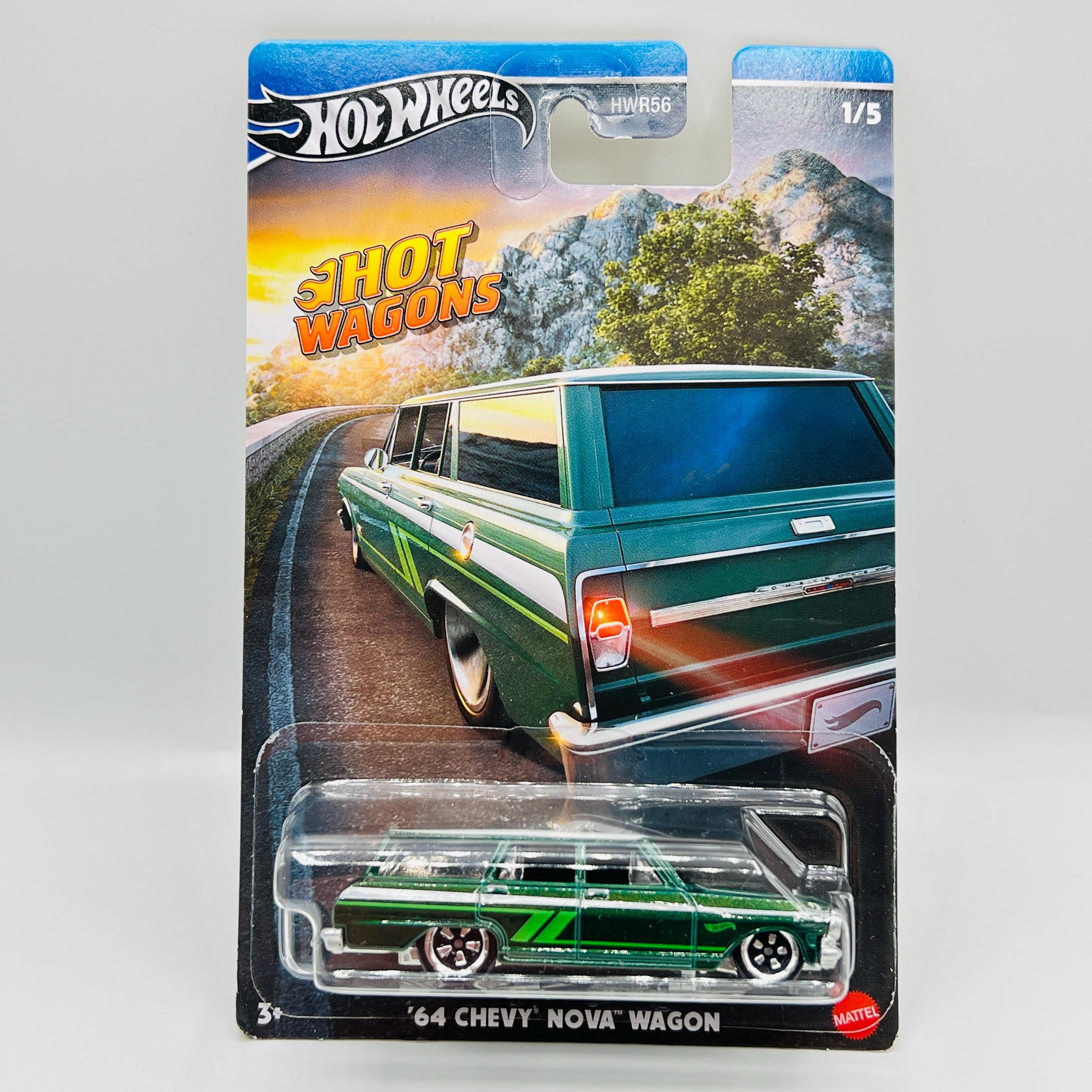1964 Chevy Nova Wagon Hot Wheels Hot Wagons Diecast Rare Vintage Car Miniature Old Mattel Car Collectible American Muscle Car Etsy