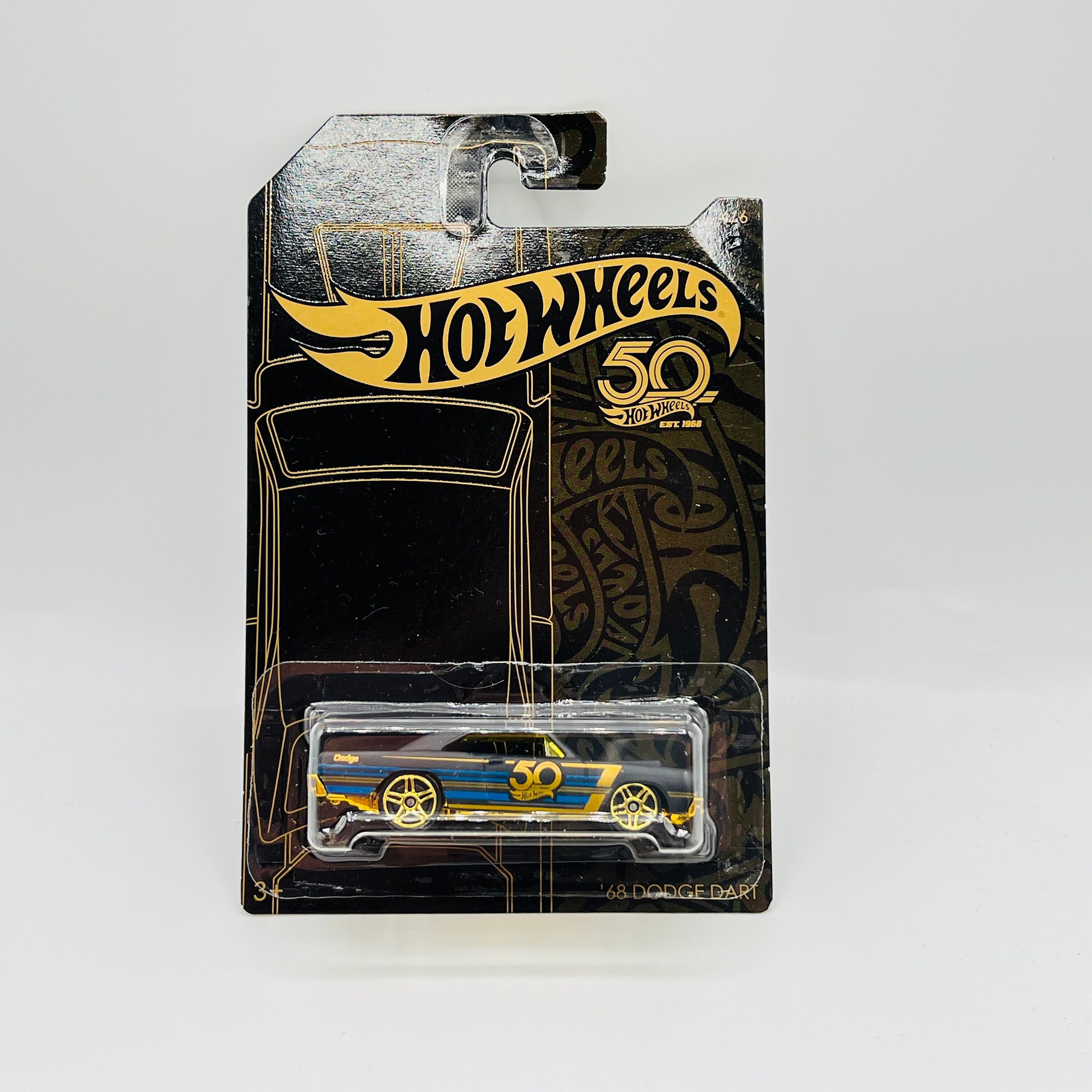 Hot wheels 50th anniversary 68 dodge dart 2025