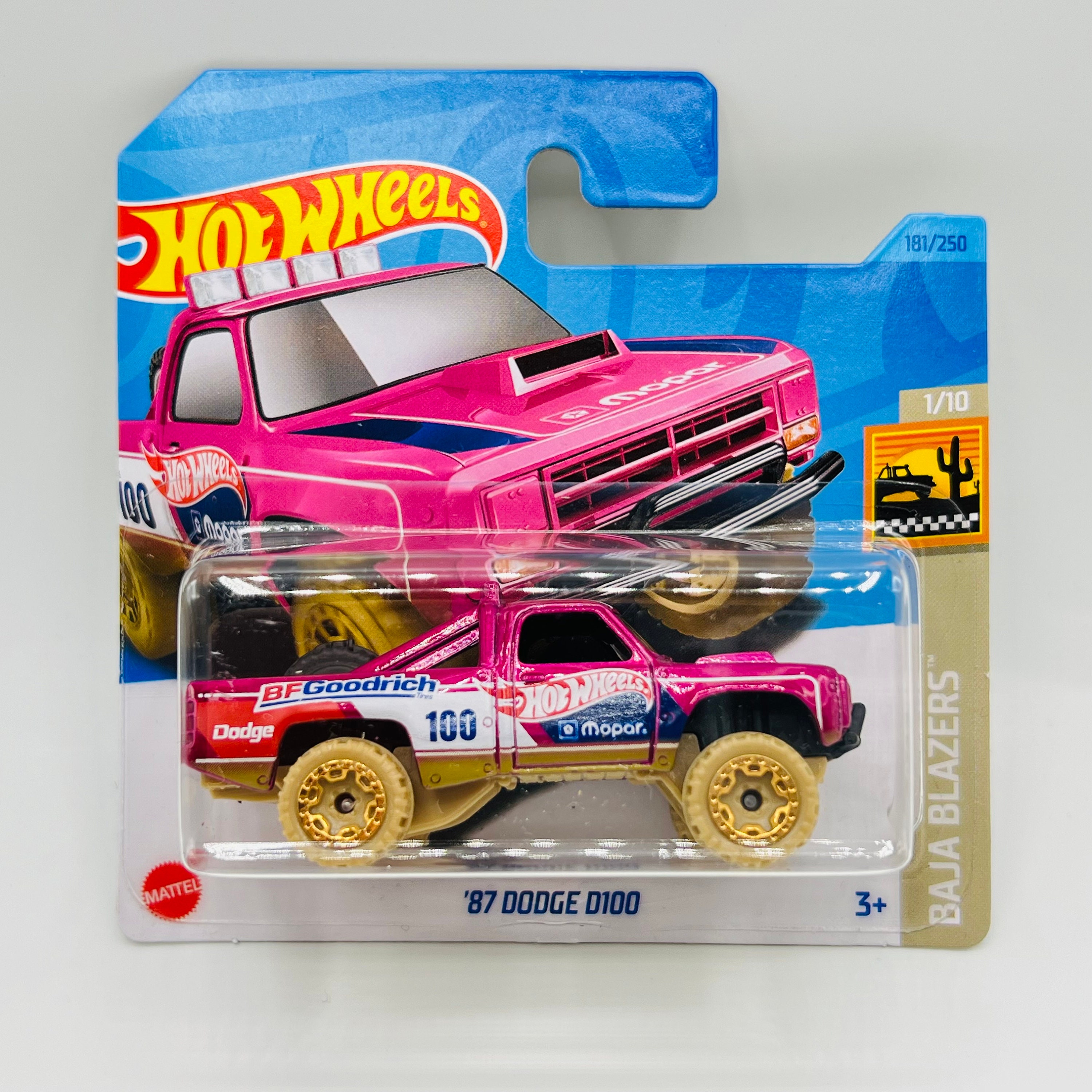 1987 Dodge D100 Hot Wheels Baja Blazers Series Diecast Pink American SUV Collectible Miniature Model Gift for Mini Car Collectors Etsy