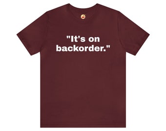 Está en camiseta de pedido pendiente