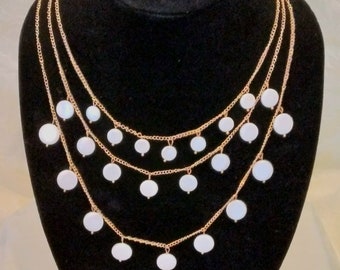 Layered in Pearls Necklace and Earrings