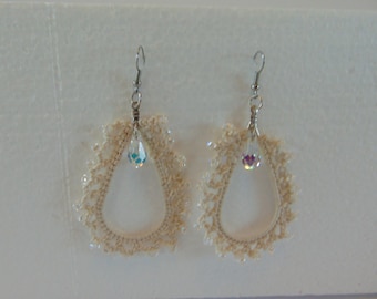 Crotchet Beaded Earrings
