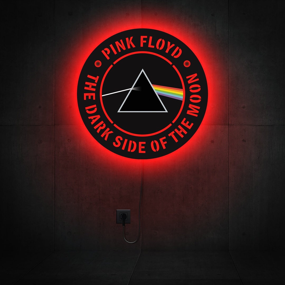 Pink Floyd Neon Sign Pink Floyd Logo Pink Floyd Led Pink - Etsy UK