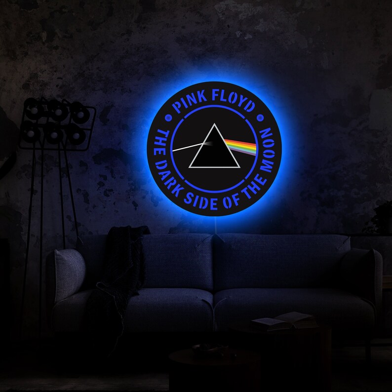 Pink Floyd Neon Sign Pink Floyd Logo Pink Floyd Led Pink - Etsy UK
